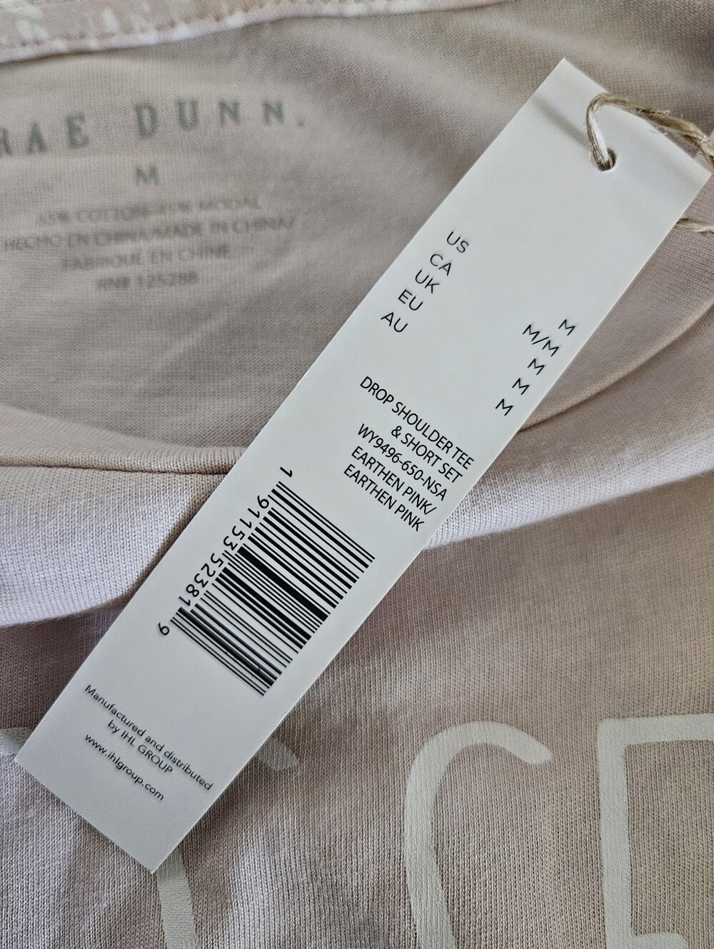 Rae Dunn NWT Pajama Set - Picture 5 of 5